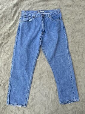 St. John’s Bay | 38x31 Medium Wash Lightly Distressed Easy Fit Jeans